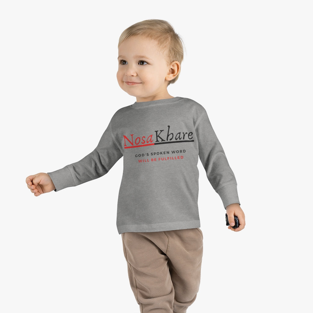 Naija Name Toddler Long Sleeve Tee