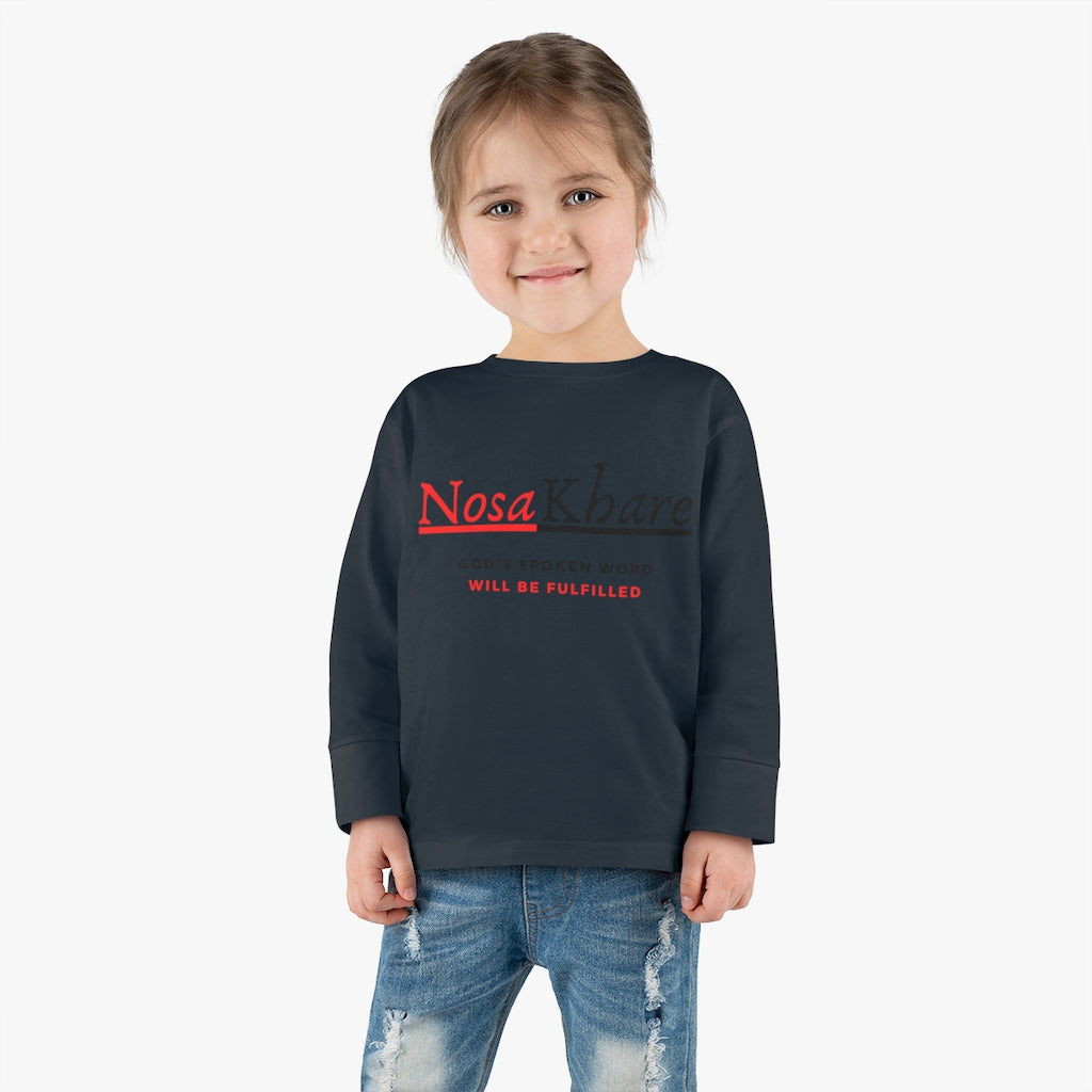 Naija Name Toddler Long Sleeve Tee