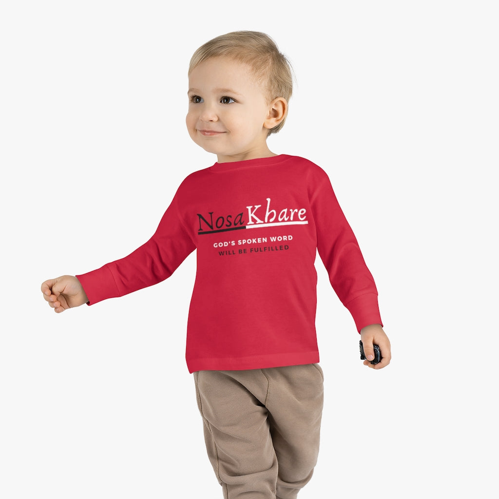 Naija Name Toddler Long Sleeve Tee