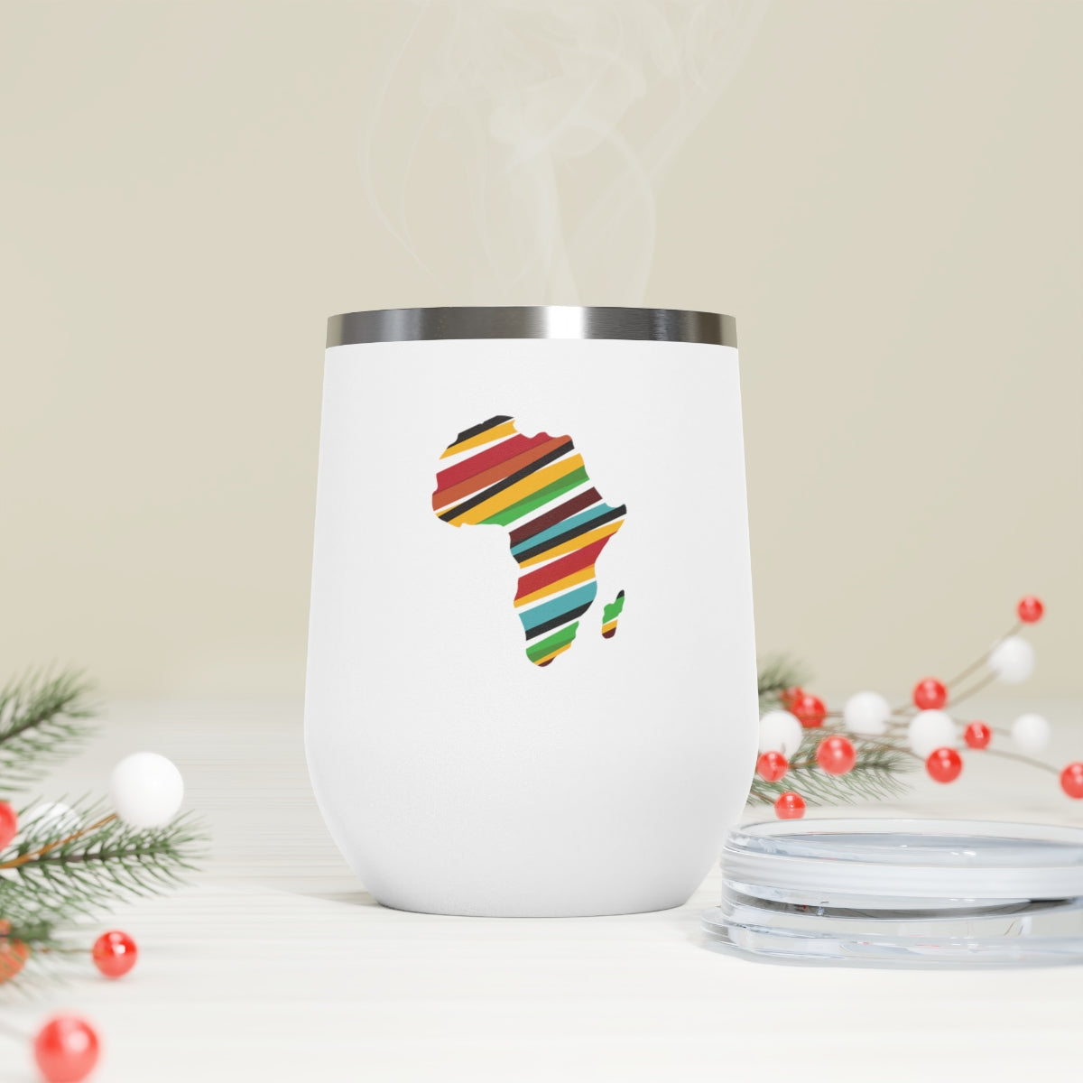 African Map Insulated Tumbler