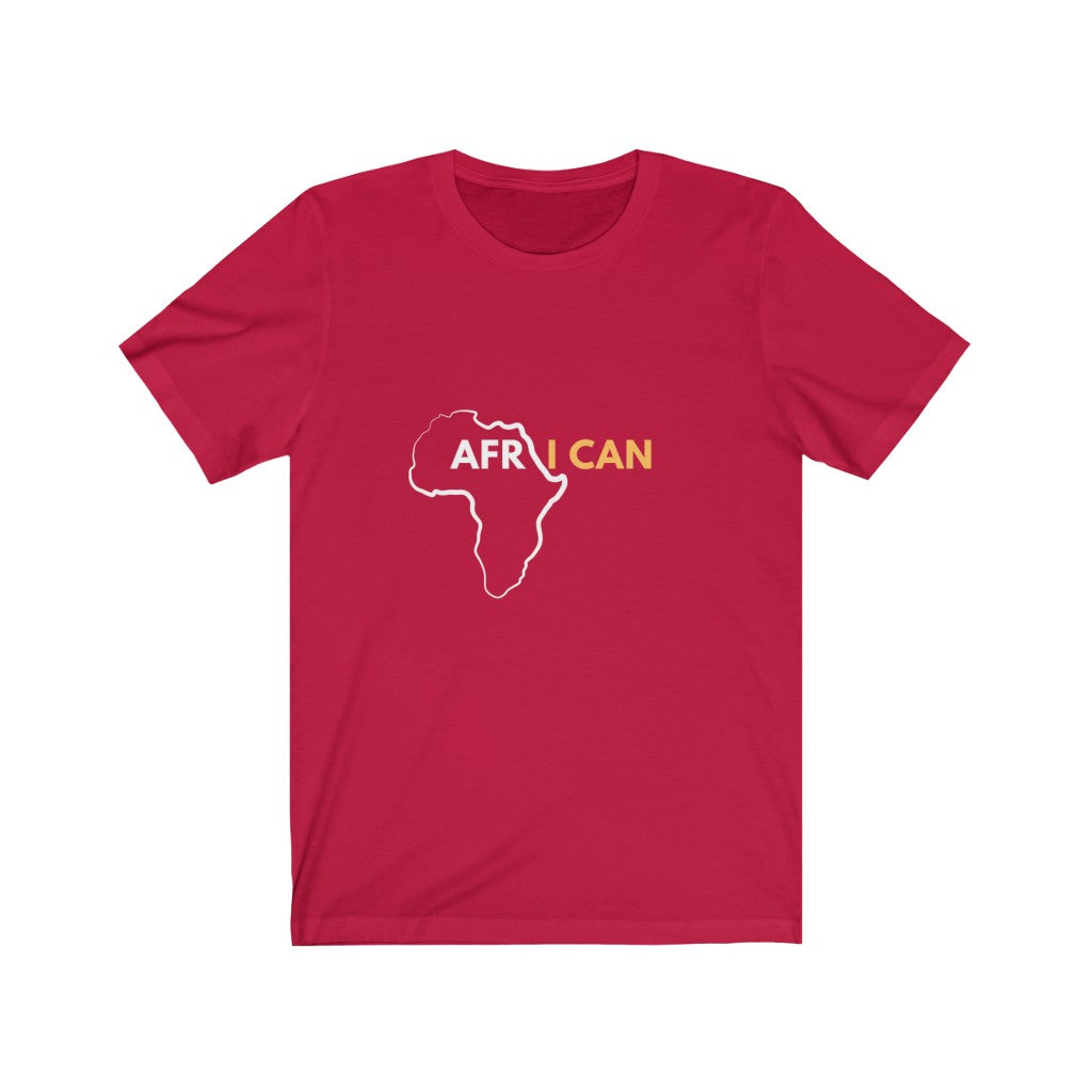 AfriICan Unisex Jersey Short Sleeve Tee