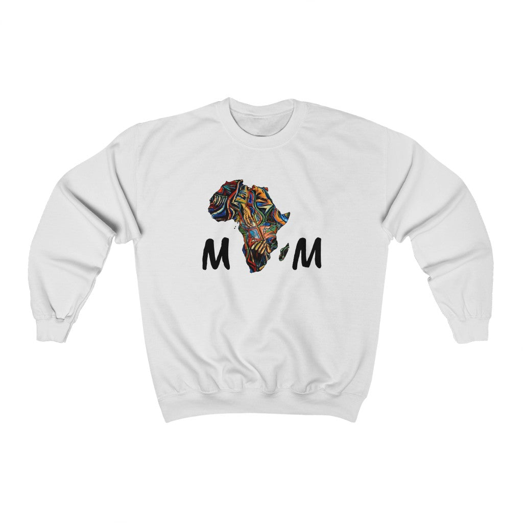 African Mom Unisex Heavy Blend™ Crewneck Sweatshirt