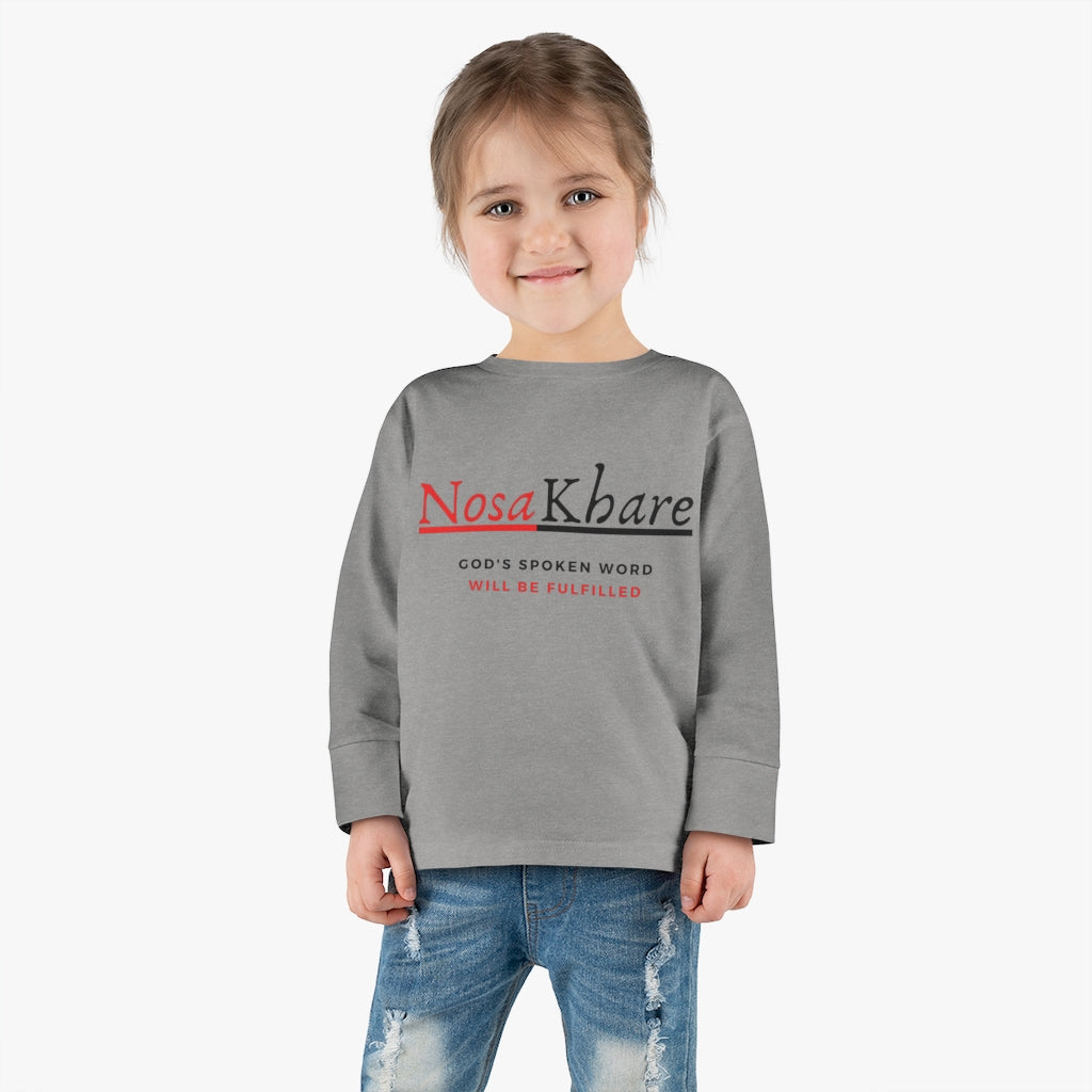 Naija Name Toddler Long Sleeve Tee