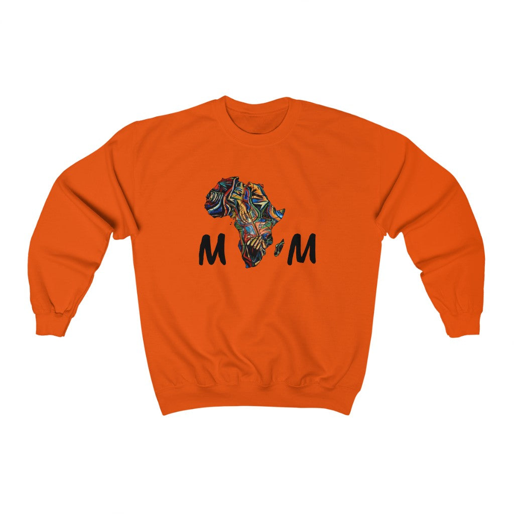 African Mom Unisex Heavy Blend™ Crewneck Sweatshirt