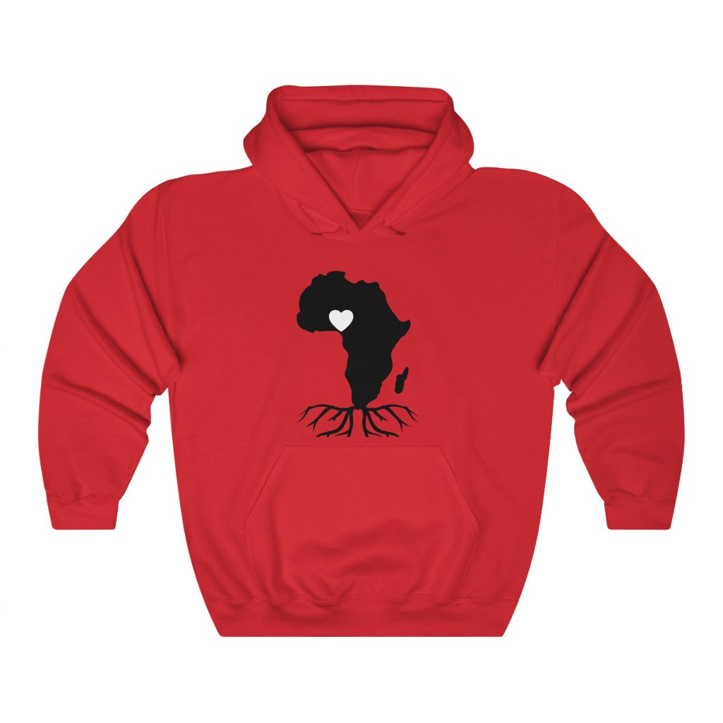 African Heart Naija Love Unisex Heavy Blend™ Hooded Sweatshirt