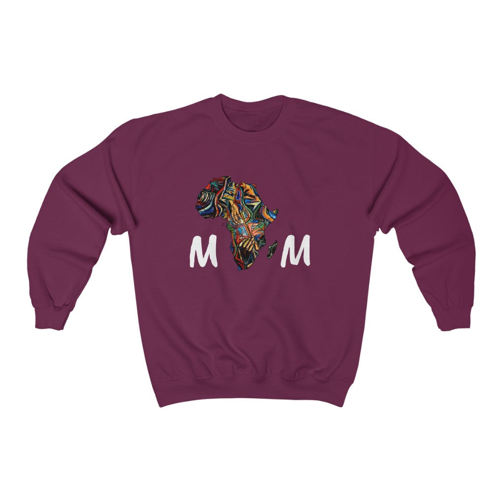 African Mom Unisex Heavy Blend™ Crewneck Sweatshirt