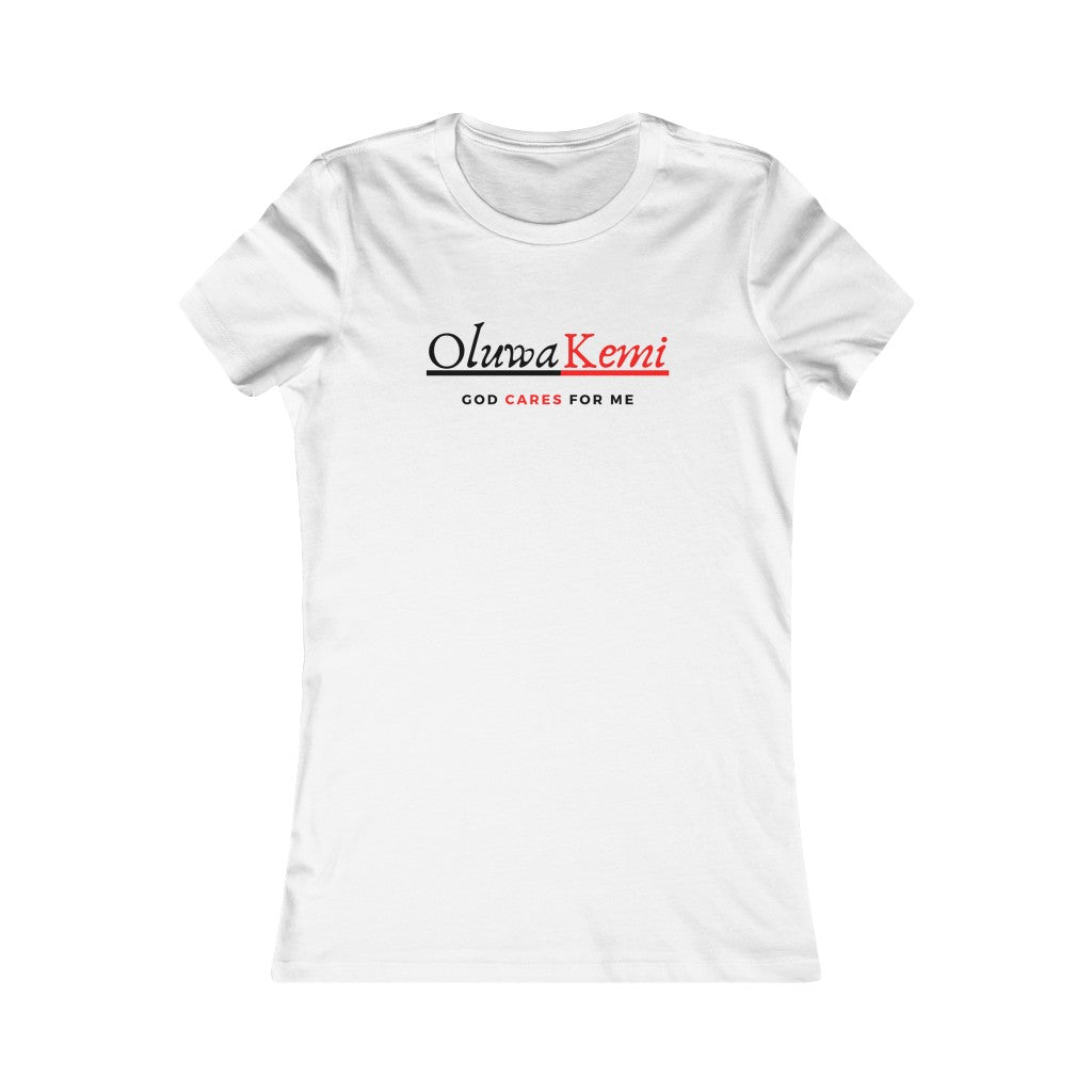 Write your name Fitted Tee shirt