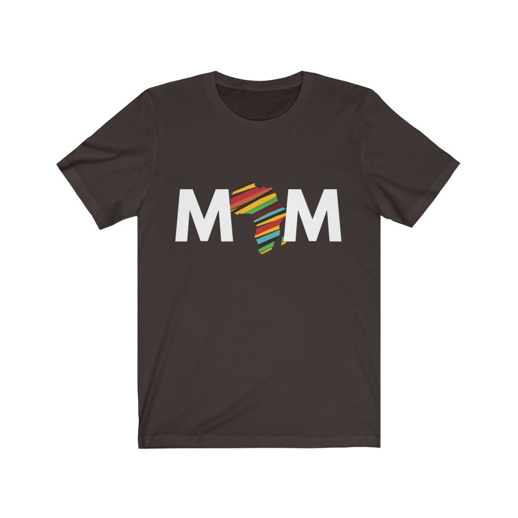 African Mom Jersey Short Sleeve Tee