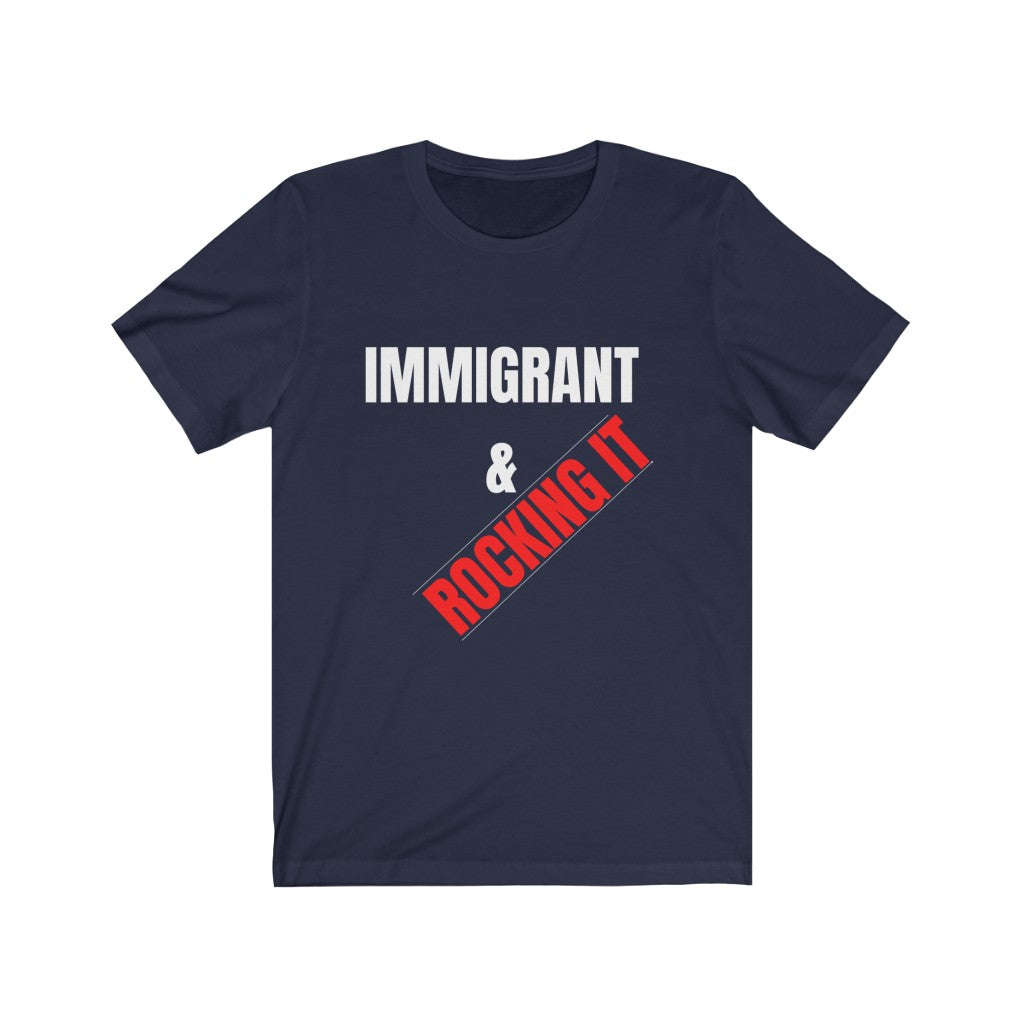 Immigrant Unisex Jersey Short Sleeve Tee