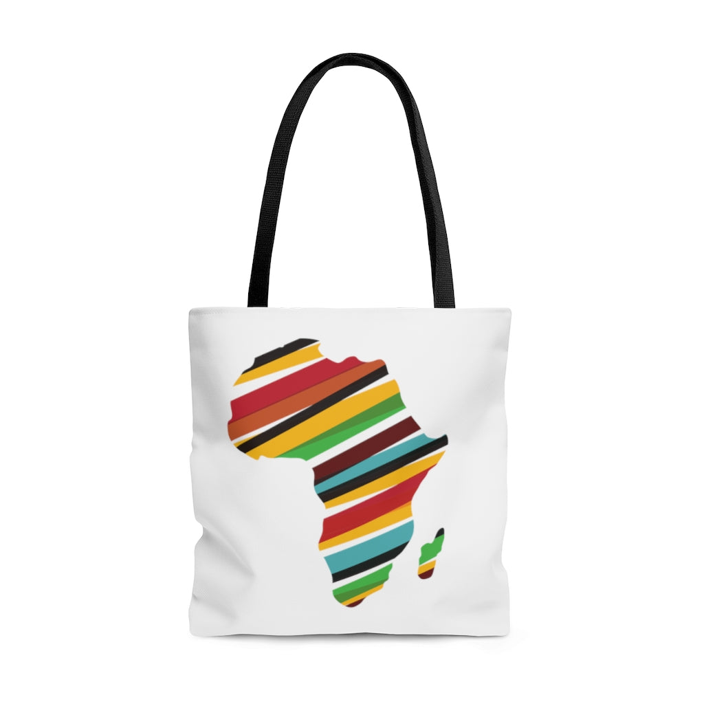 African Map Tote Bag