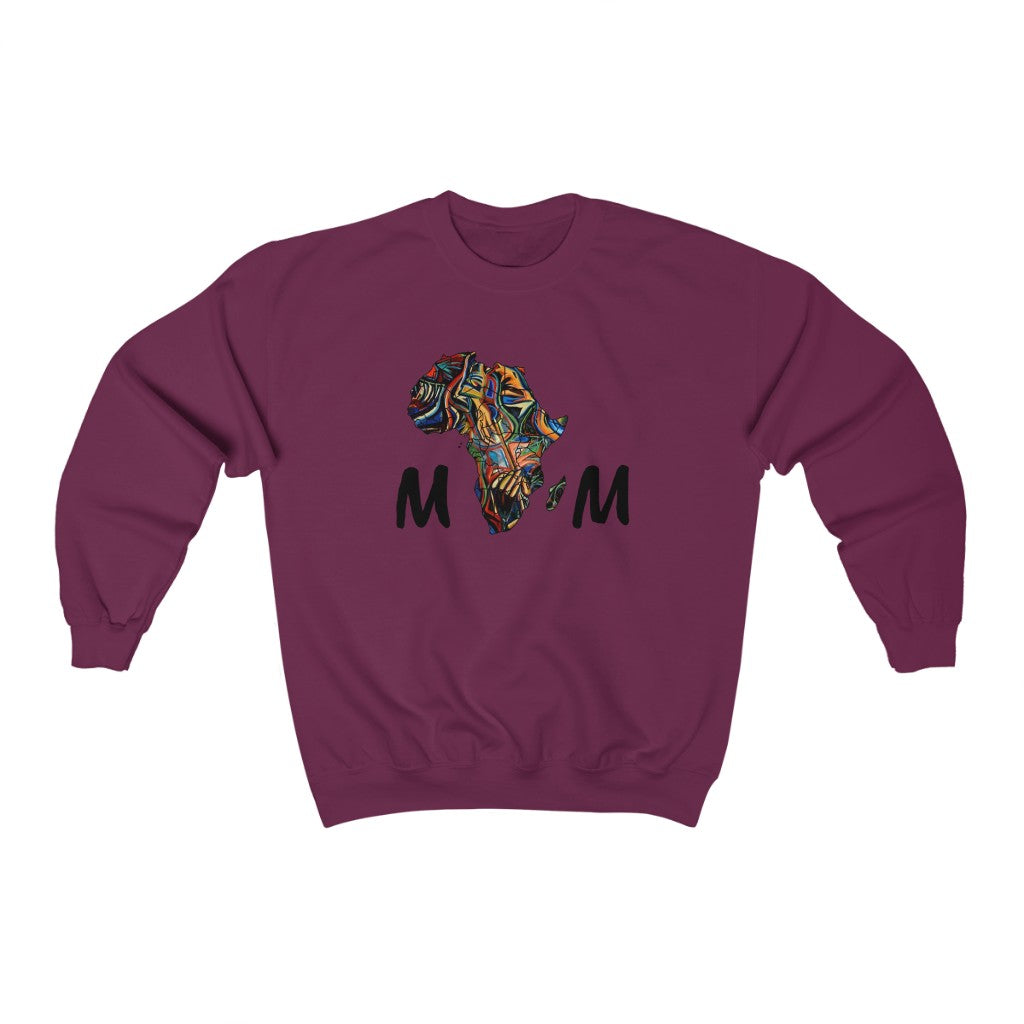 African Mom Unisex Heavy Blend™ Crewneck Sweatshirt