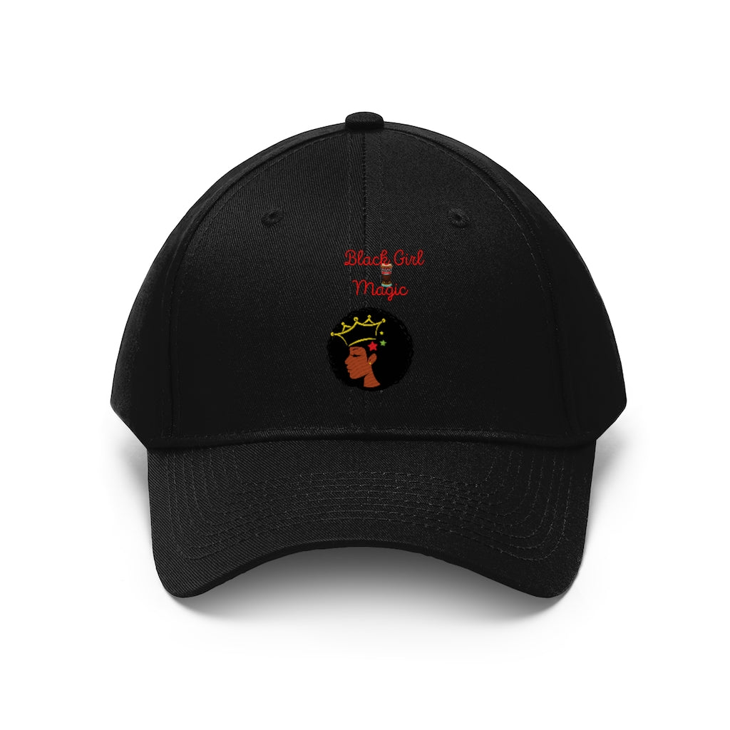 Back Girl Magic Unisex Twill Hat