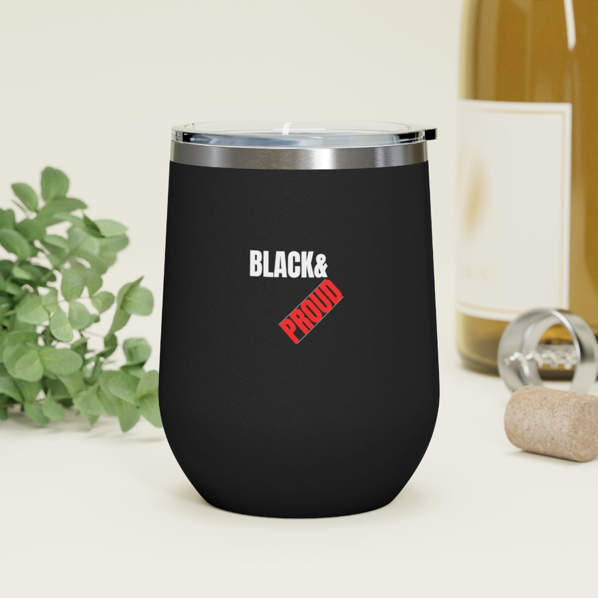 Black & Proud I 12oz Insulated Beverage Tumbler