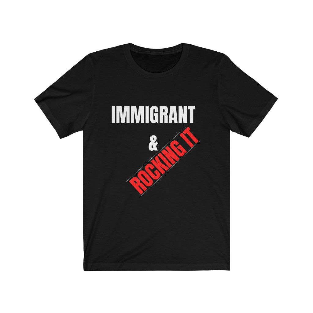 Immigrant Unisex Jersey Short Sleeve Tee