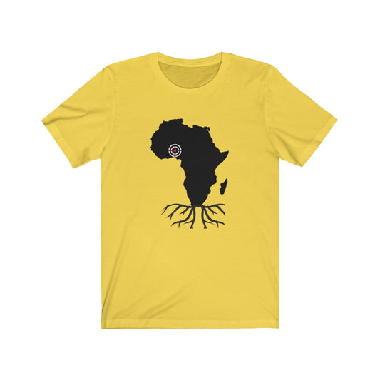 African Roots naija locator Unisex Jersey Short Sleeve Tee