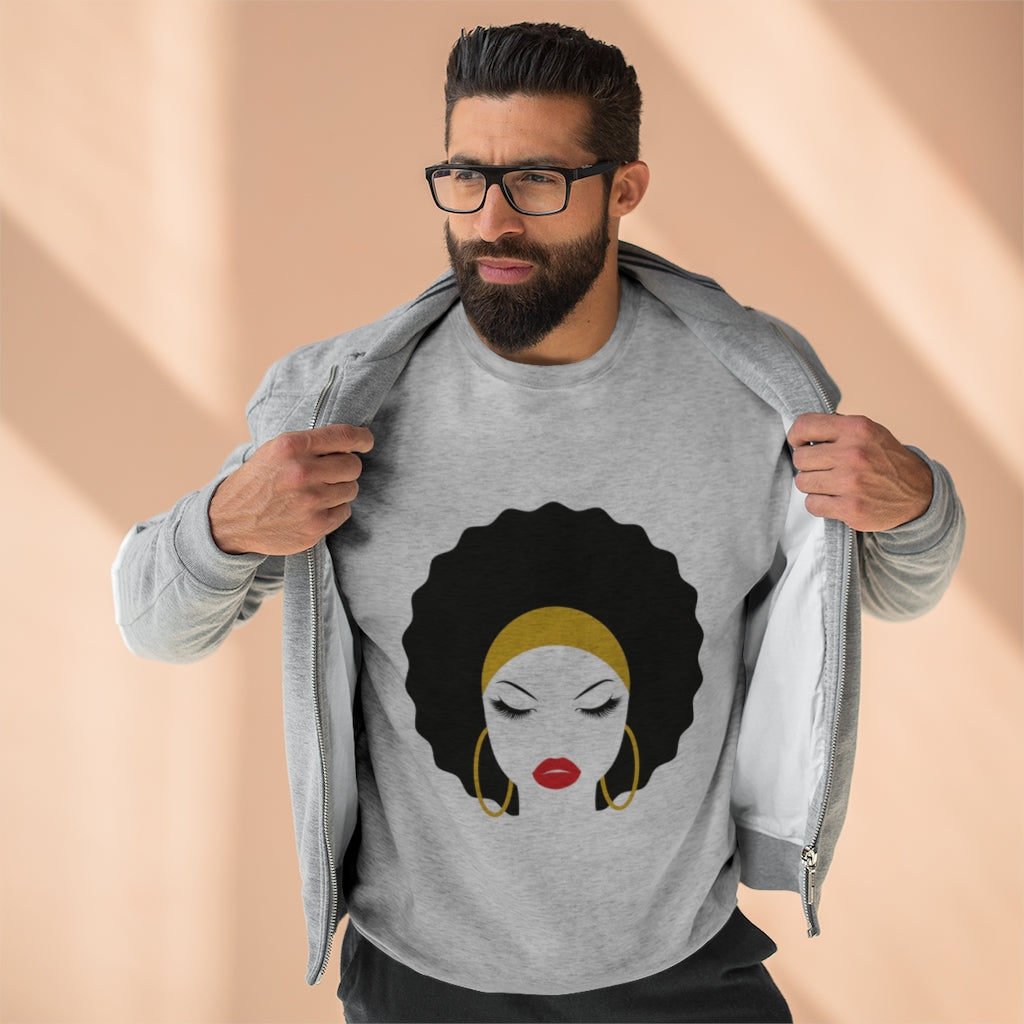 Black Girl Magic Unisex Premium Crewneck Sweatshirt