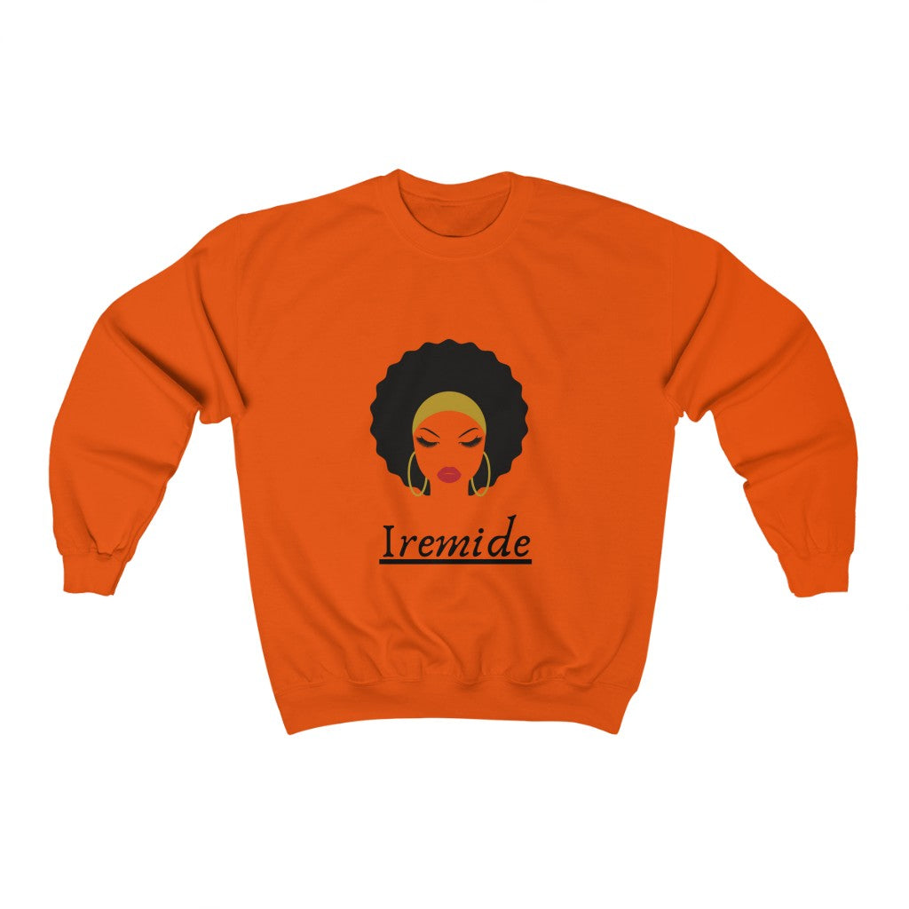 Black Girl Magic- Name- Unisex Heavy Blend™ Crewneck Sweatshirt