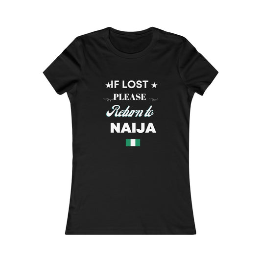 IF LOST-Women's Favorite Tee