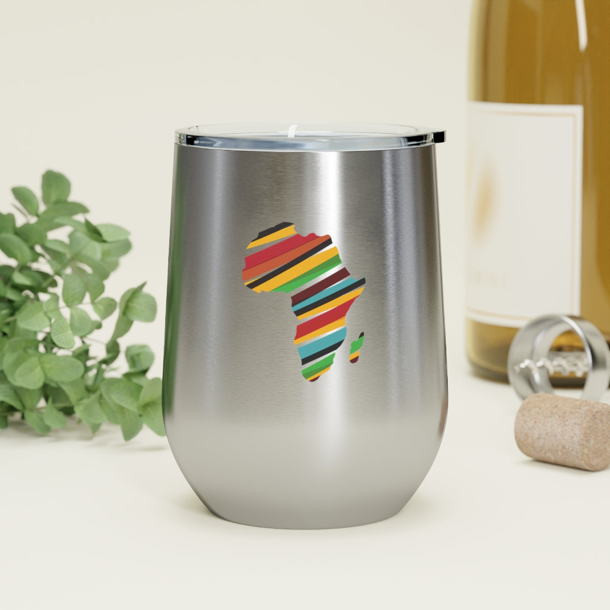 African Map Insulated Tumbler