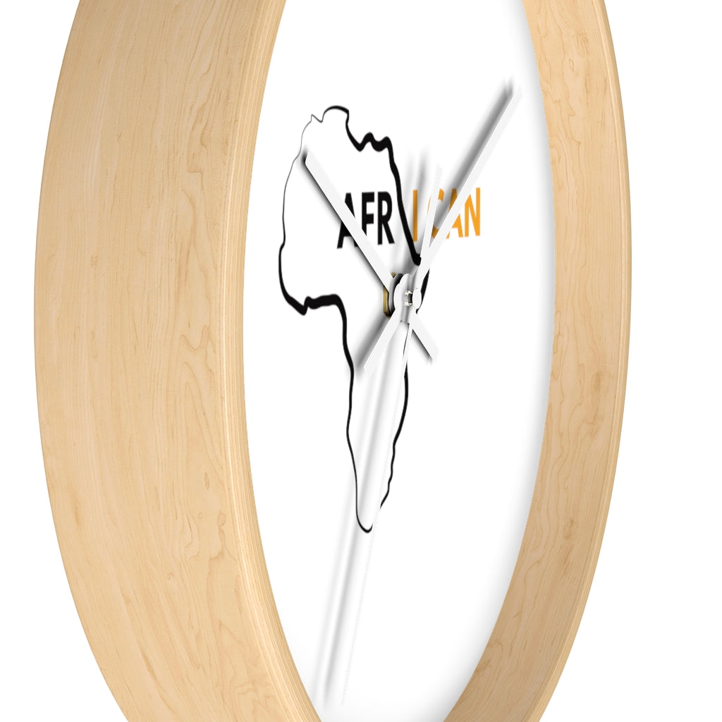 Afri I Can Wall clock