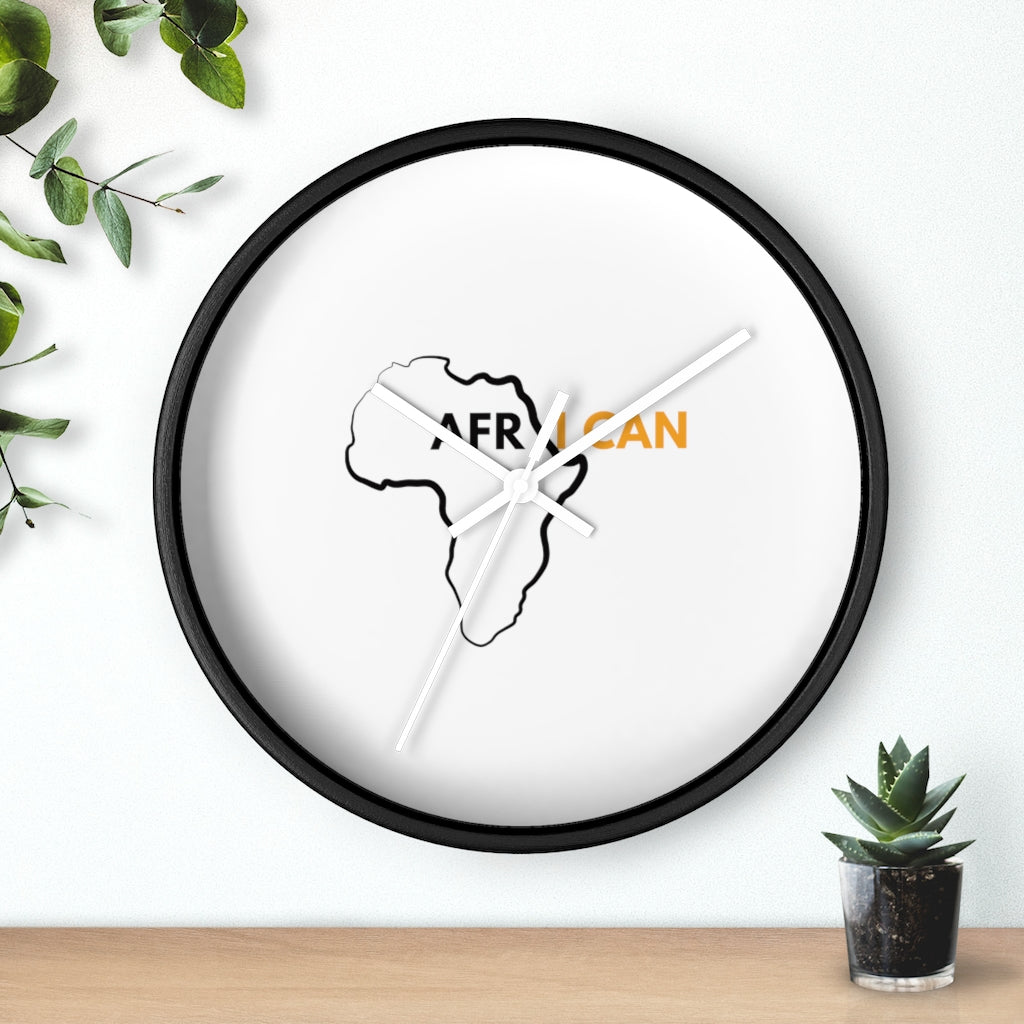 Afri I Can Wall clock