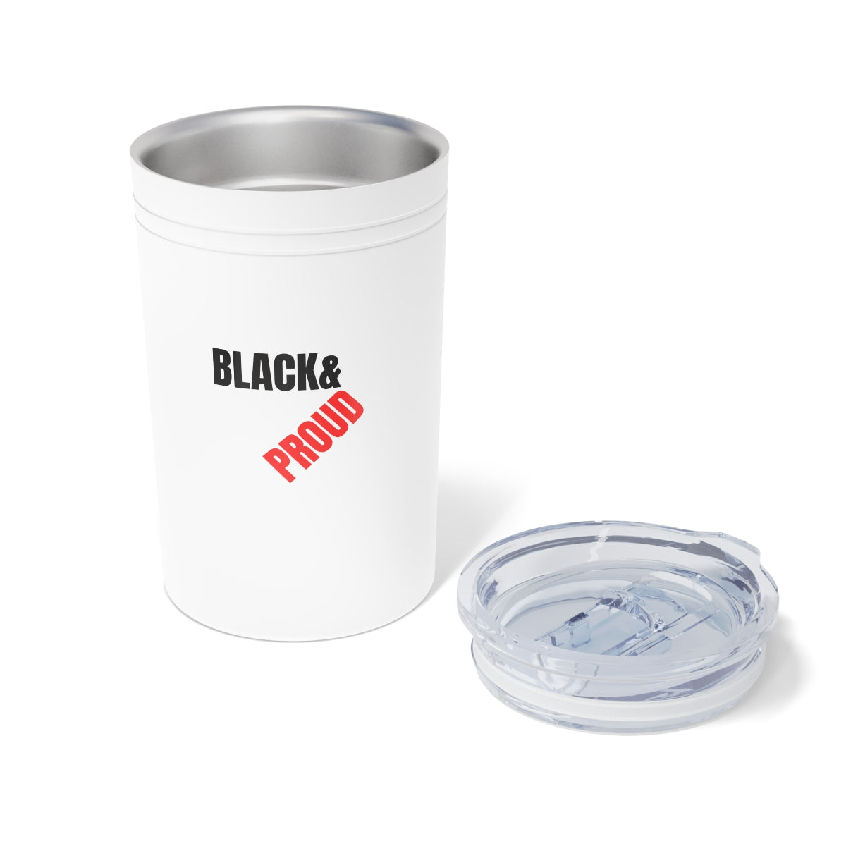 Vacuum Tumbler & Insulator, 11oz. I Black & Proud I Black I