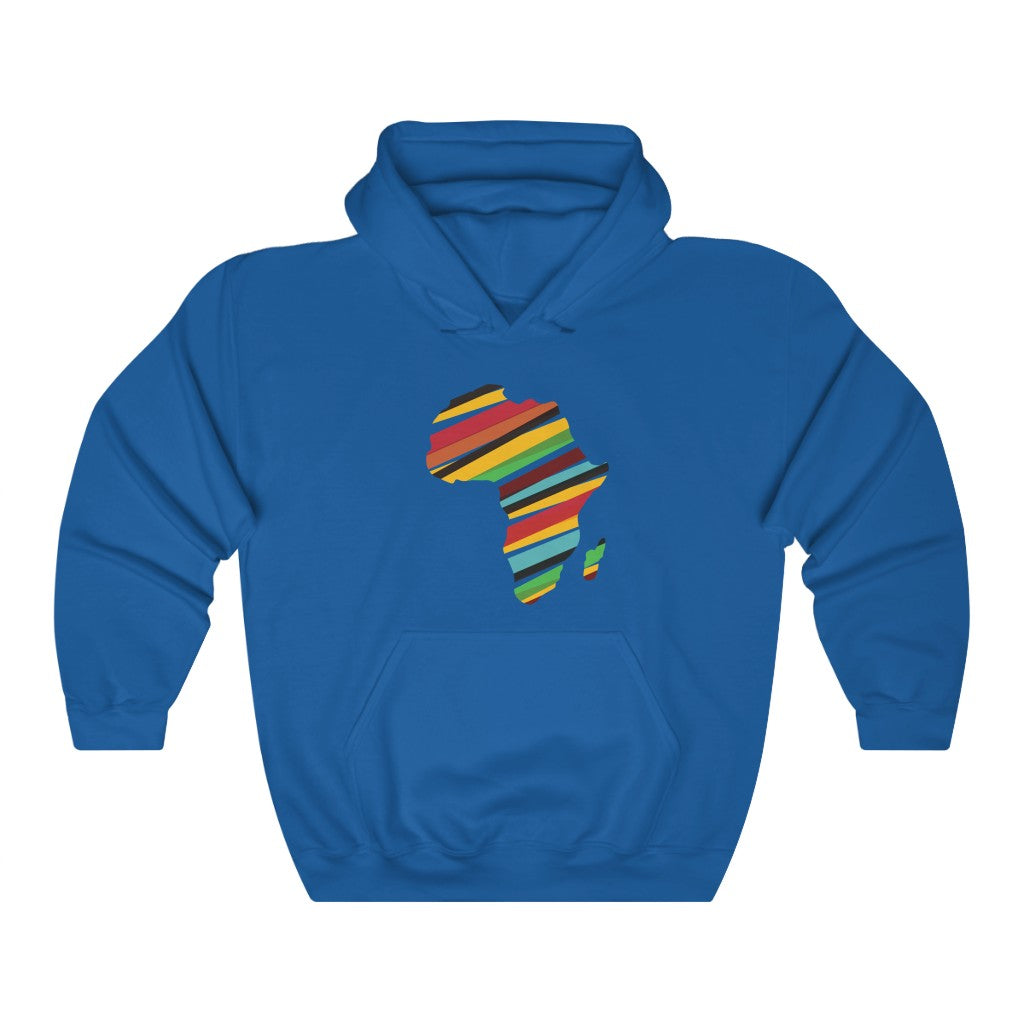 African Map Unisex Heavy Blend™ Hooded Sweatshirt