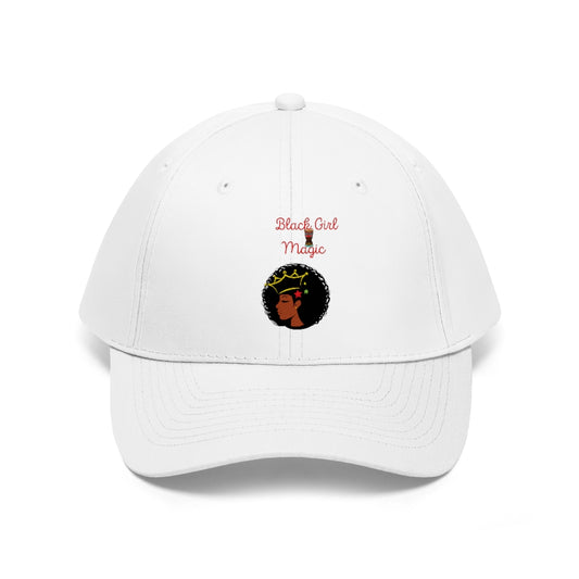 Back Girl Magic Unisex Twill Hat