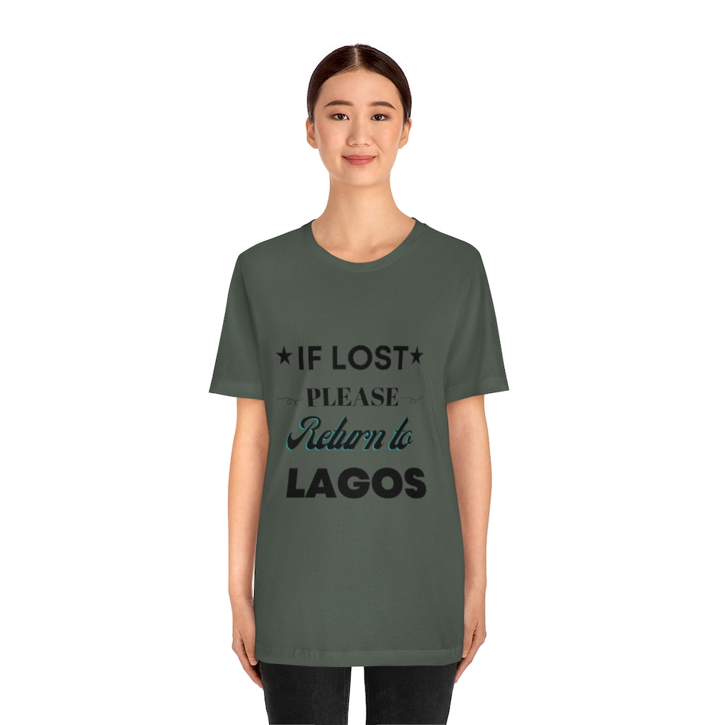 IF LOST-Unisex Jersey Short Sleeve Tee