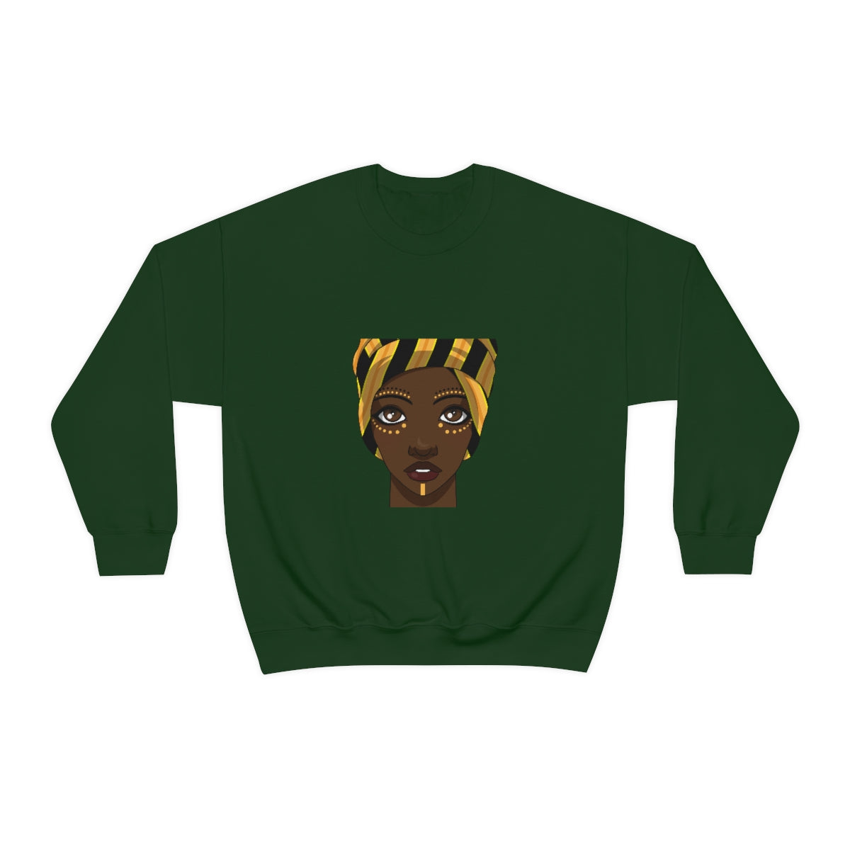 Beautiful African Woman -Unisex Heavy Blend™ Crewneck Sweatshirt