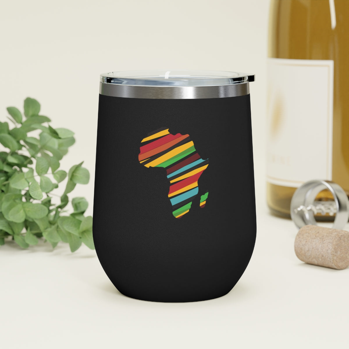 African Map Insulated Tumbler