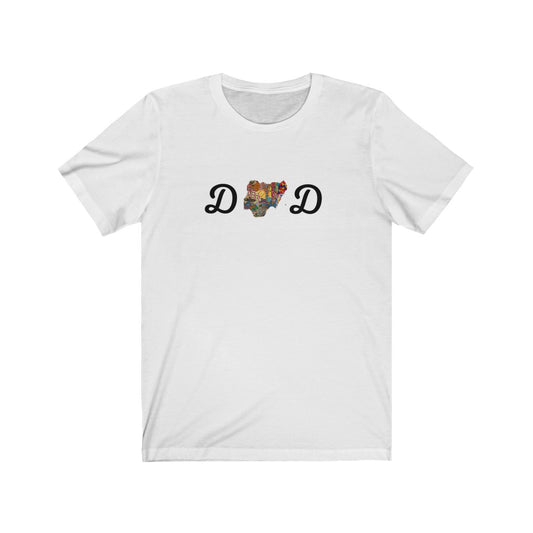 Nigerian dad Unisex Jersey Short Sleeve Tee