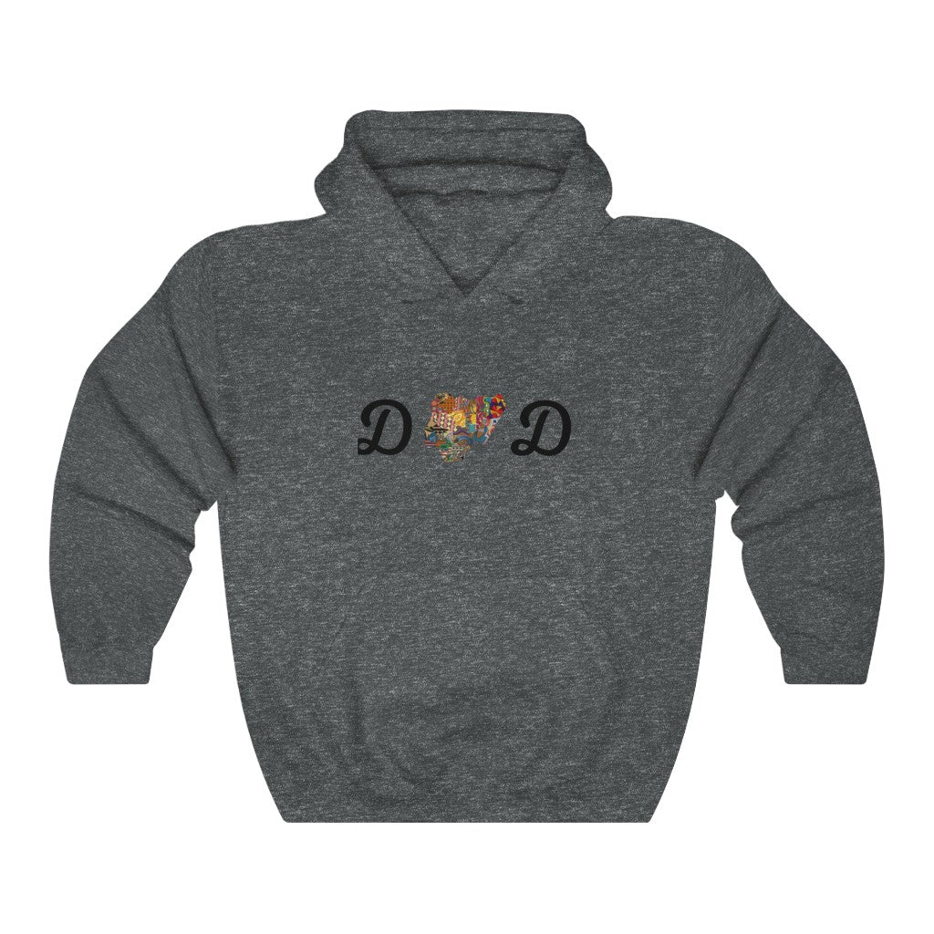 Nigerian Dad Unisex Heavy Blend™ Hooded Sweatshirt