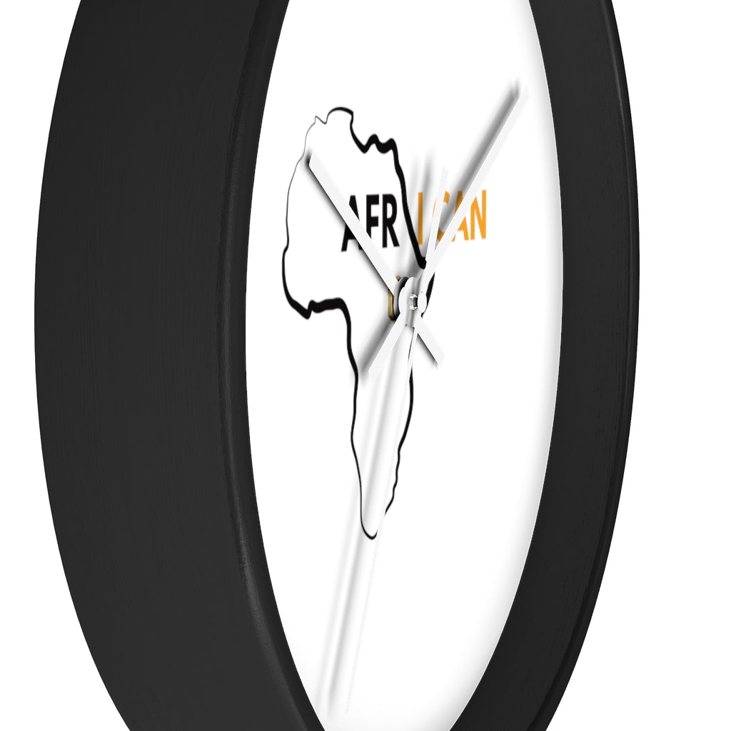 Afri I Can Wall clock