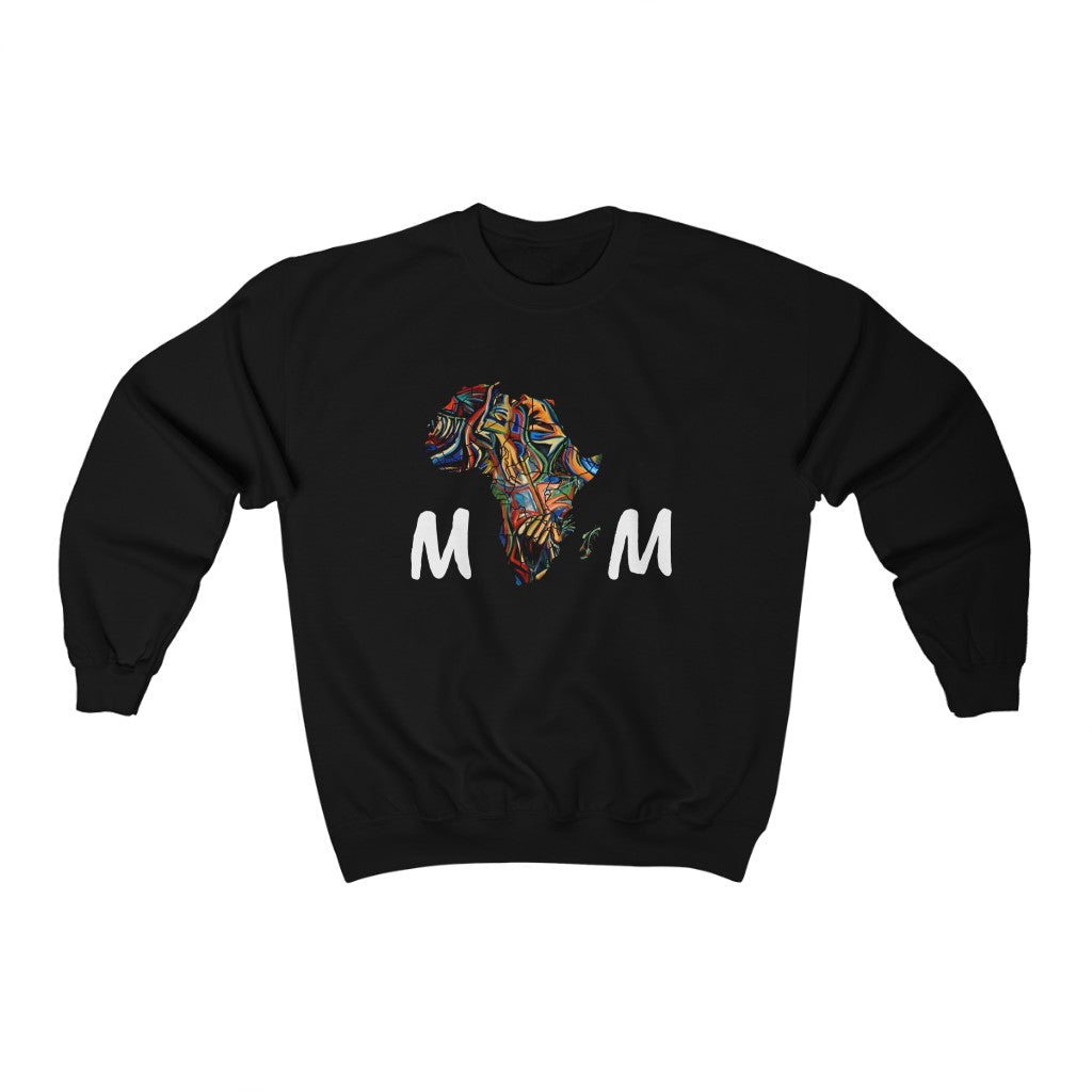 African Mom Unisex Heavy Blend™ Crewneck Sweatshirt