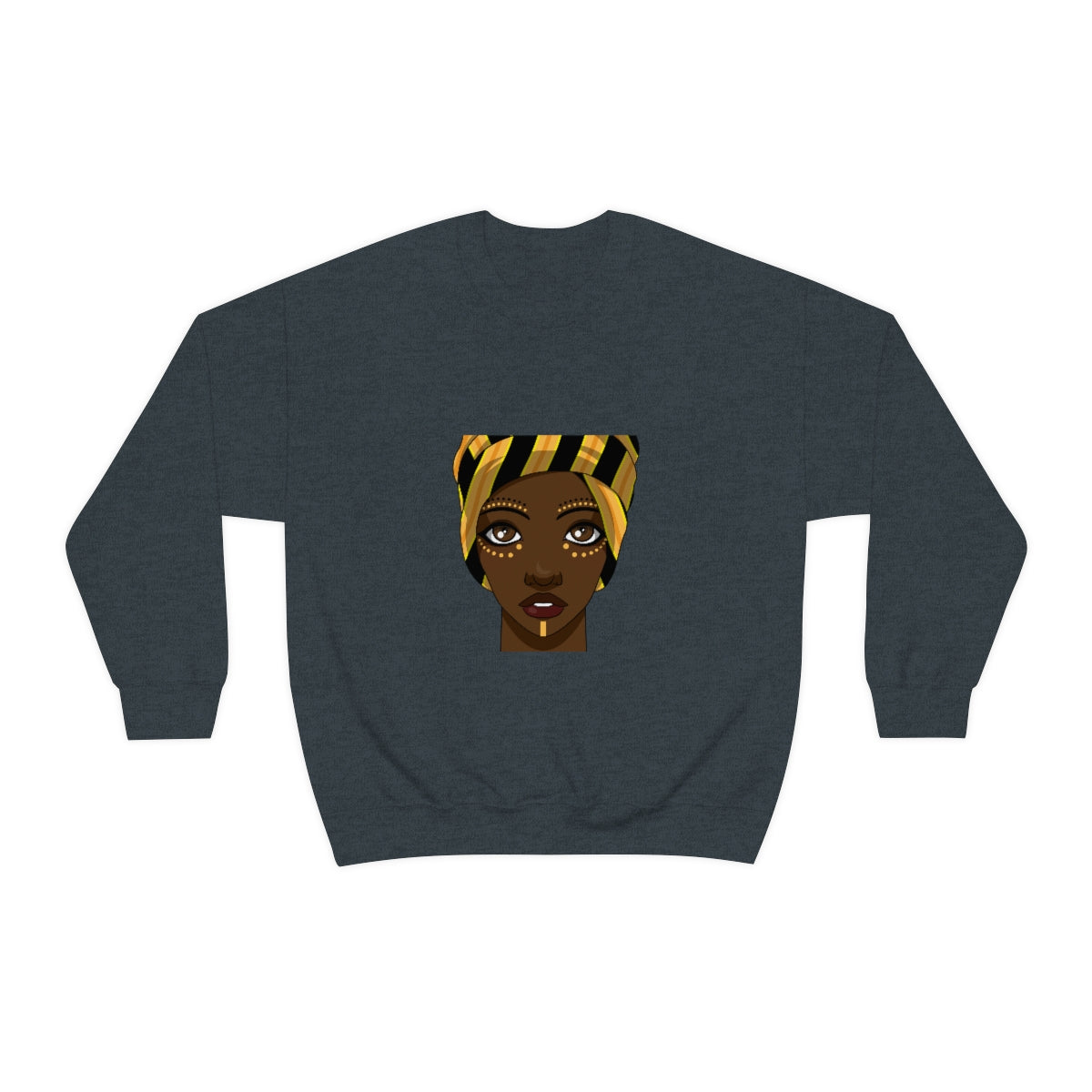 Beautiful African Woman -Unisex Heavy Blend™ Crewneck Sweatshirt