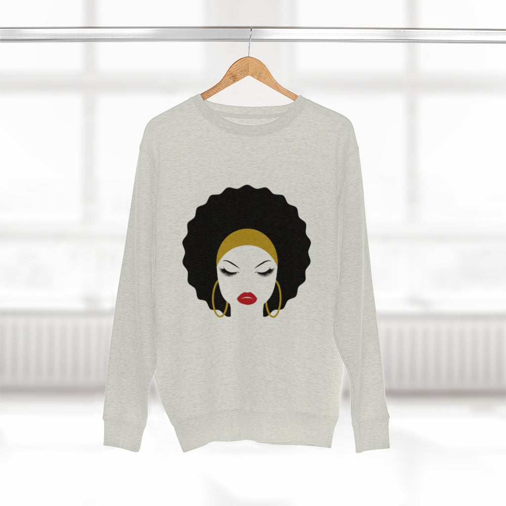 Black Girl Magic Unisex Premium Crewneck Sweatshirt